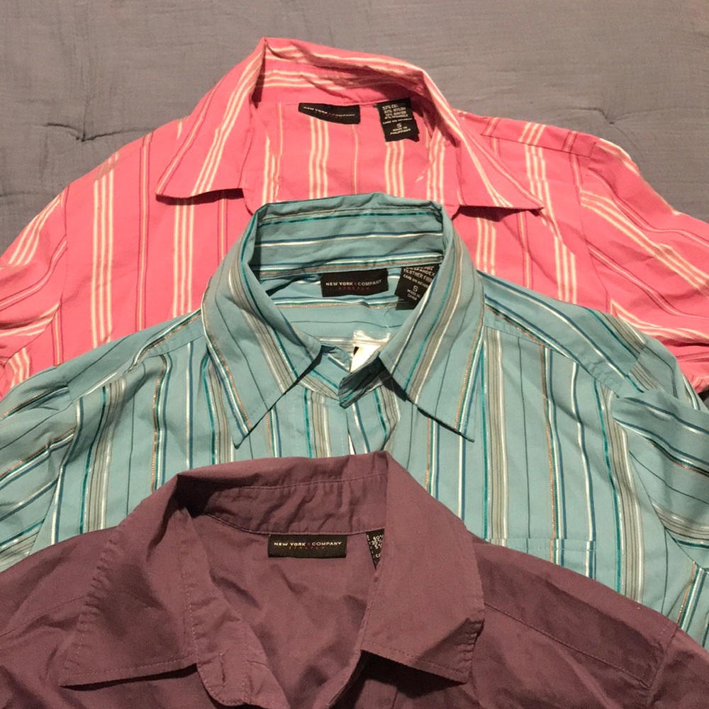 New York and Company button down tops